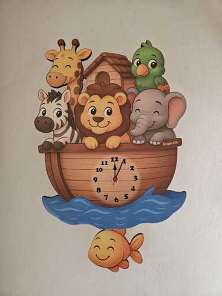 Picture of NOAHS ARK CLOCK